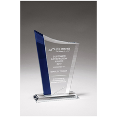 G2932 | Zenith Series Starfire Glass Award