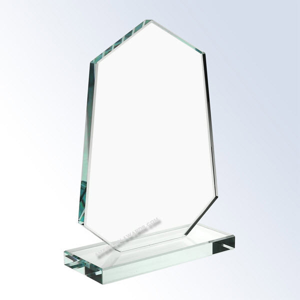 AT1726 | Starfire Clear Glass Polygon Award