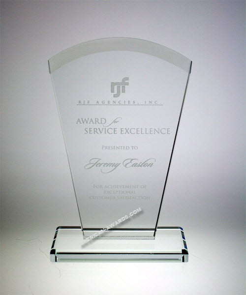 AT2007  |  Carlton Clear Glass  |  Starfire