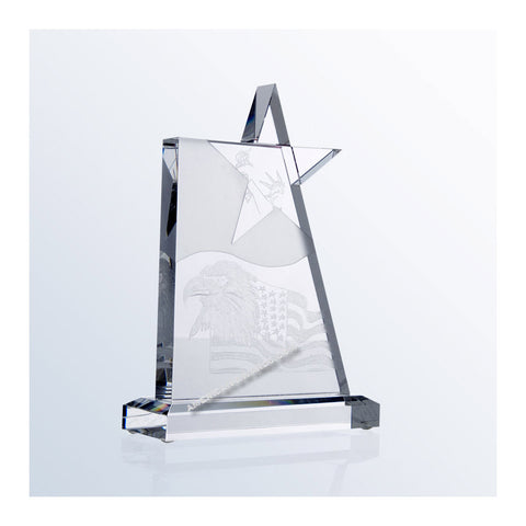 Crystal Waving Star Award|C911M