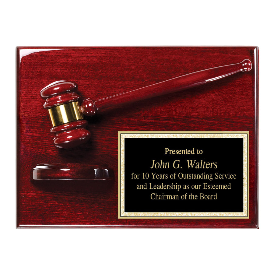 Gavel Award Plaques / Gavels