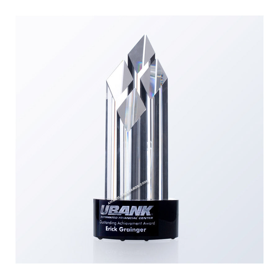Crystal Trophies and Awards / Free Engraving