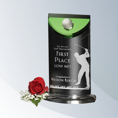 9107 | Crystal Birdie Award