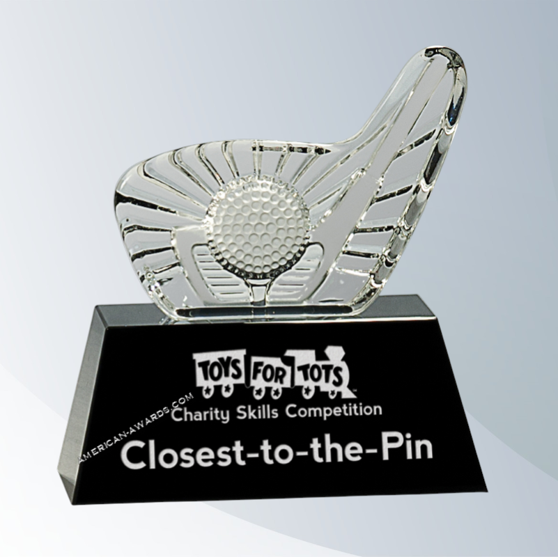 AT044L | Premier Crystal Closest To The Pin Award