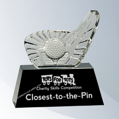 AT044L | Premier Crystal Closest To The Pin Award
