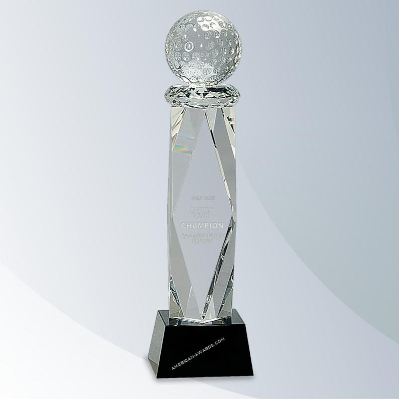 AT058M | Premier Crystal Golf Award