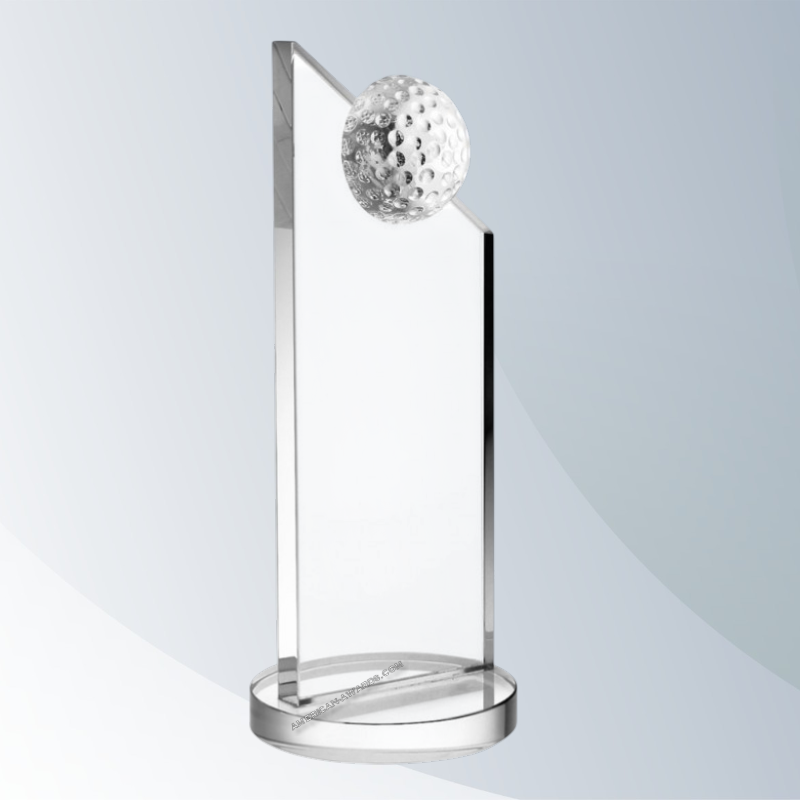 AT1226G | Prism Crystal Apex Golf Award