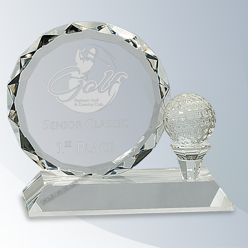 AT161 | Premier Crystal Golf Award