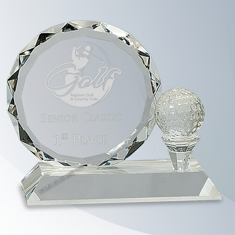 AT161 | Premier Crystal Golf Award