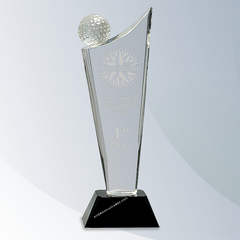 AT338 | Premier Optic Crystal Golf Award