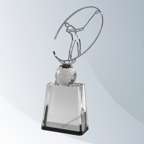 AT146 | Premier Optic Crystal Golf Award