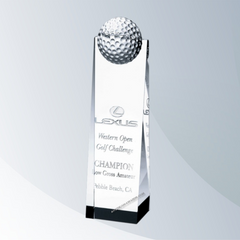 AT563 | Prism Crystal Golf Tower Award
