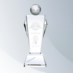 ATS009G | Prism Crystal Golf Conqueror Award