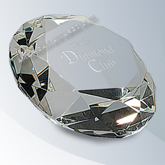 Crystal Diamond Paperweight | C108