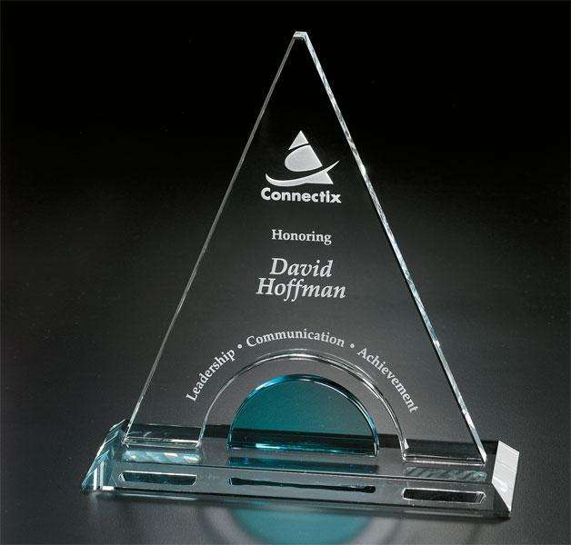 3830 Optic Crystal Masters Tower Award - American Trophy & Award Company - Los Angeles, CA 90022