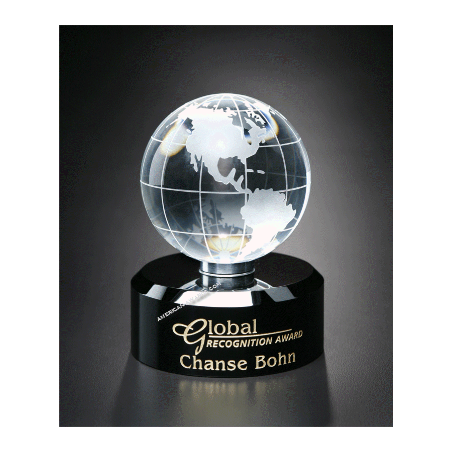 7127 Crystal Awards In Motion Award - American Trophy & Award Company - Los Angeles, CA 90022