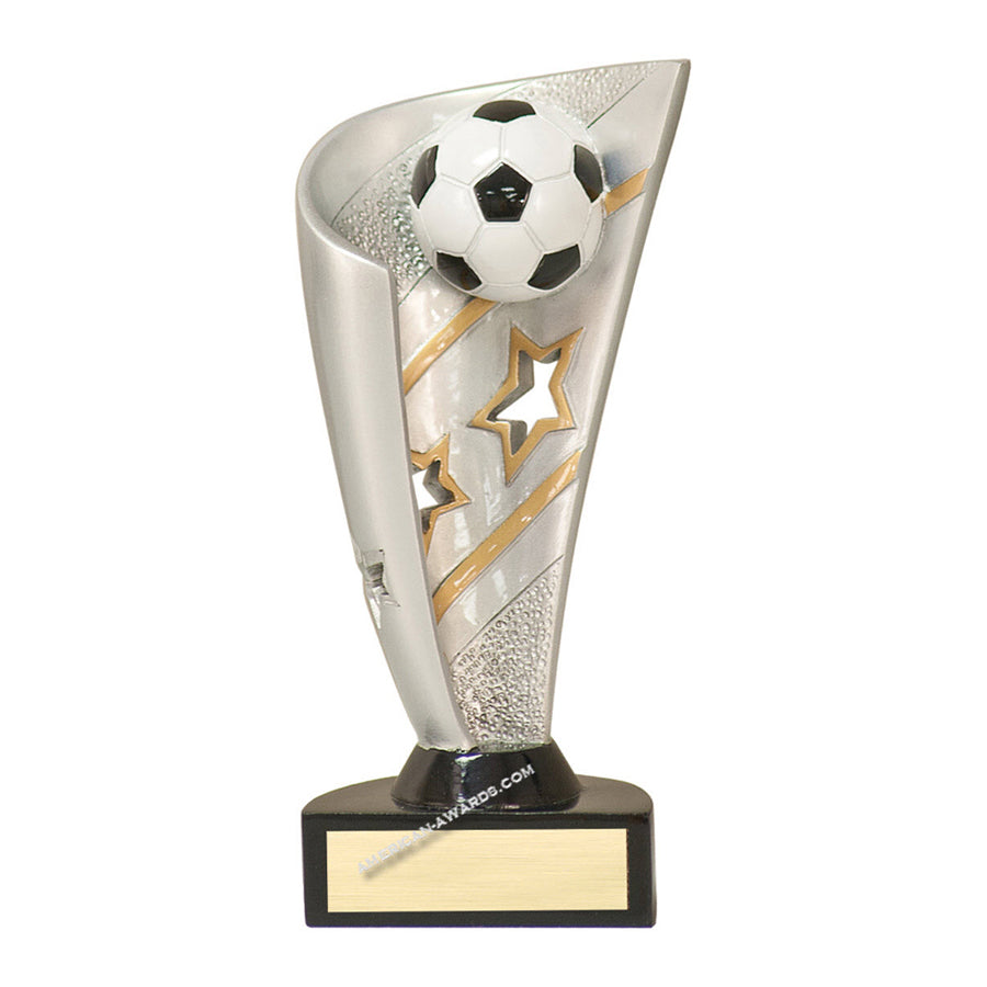 7S1001 3D Resin Soccer Trophy - American Trophy & Award Company - Los Angeles, CA 90022