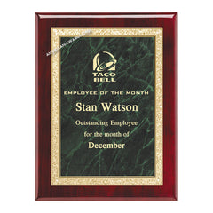 AP19-G Rosewood Piano-finish Award Plaque - American Trophy & Award Co. - Los Angeles, CA 90012