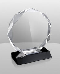 AT-858 Diamond Faceted Acrylic Award - American Trophy & Award Company - Los Angeles, CA 90022
