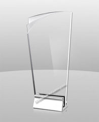 AT824 Acrylic & Metal base Award-American Trophy & Award Company - Los Angeles, CA 90022