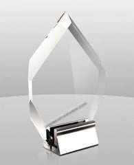 AT-866 Clear Victory Acrylic Award - American Trophy & Award Company - Los Angeles, CA 90022