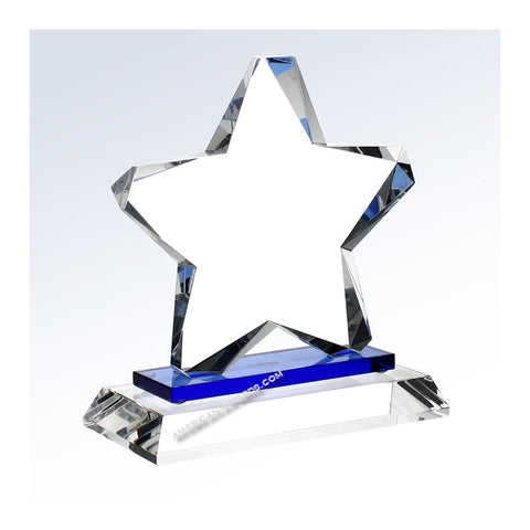 C1201 Blue Twinkle Star Award