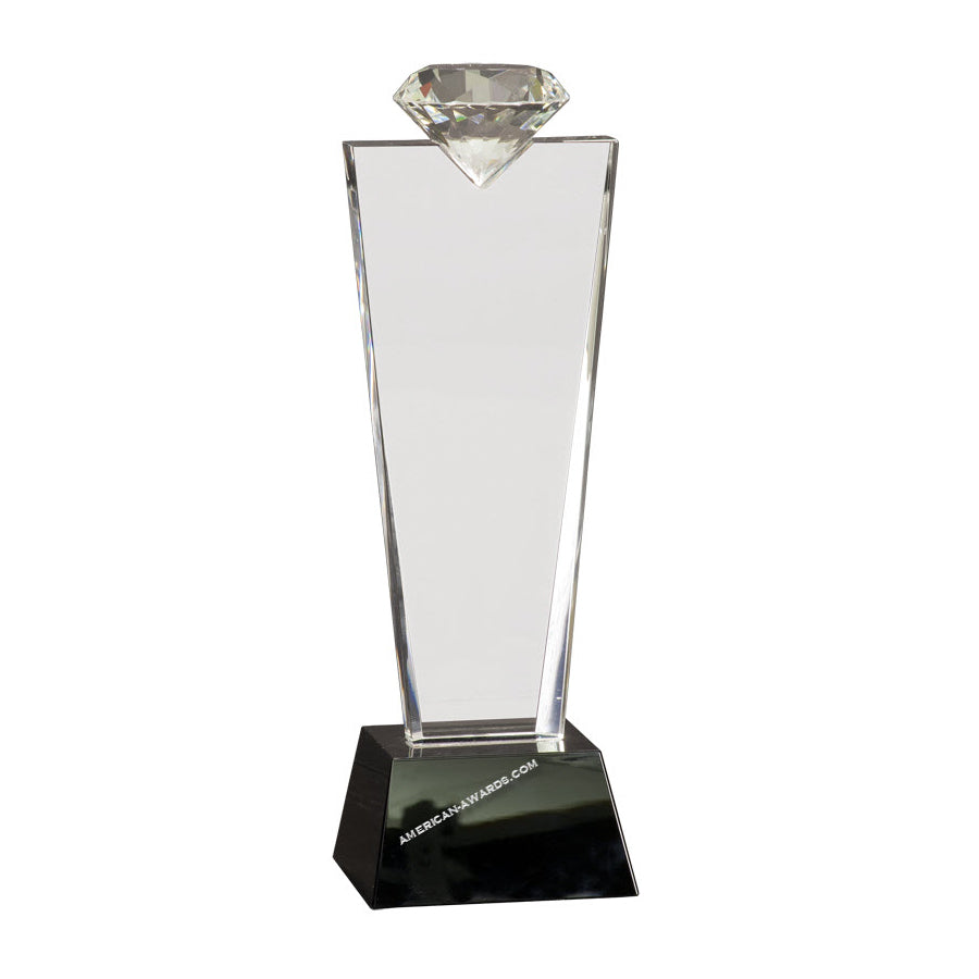 CRY3211 Crystal Diamond Award - American Trophy & Award Company - Los Angeles, CA 90022