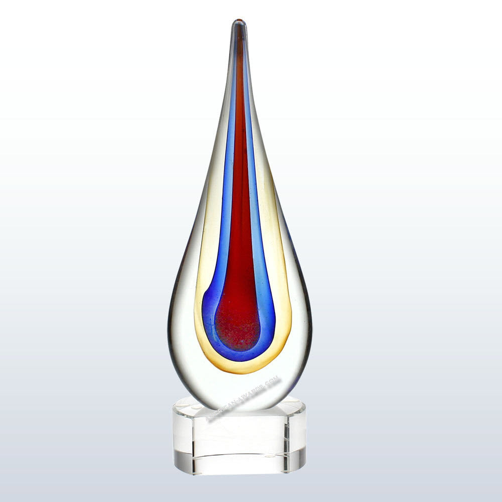G1281 Designer Art Glass Award - American Trophy & Award Company - Los Angeles, CA 90022
