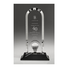 OCGL9010 Crystal Optima Globe Trophy - American Trophy & Award Company - Los Angeles, CA 90022