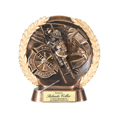 RFH535 American Hero Firefighter Award - American Trophy & Award Company - Los Angeles, CA 90022