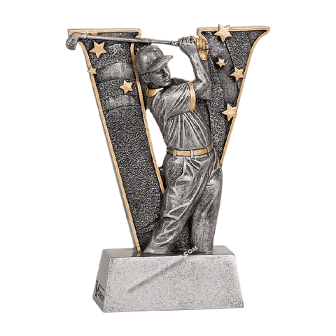 Male Golf Resin Trophy | Style V806