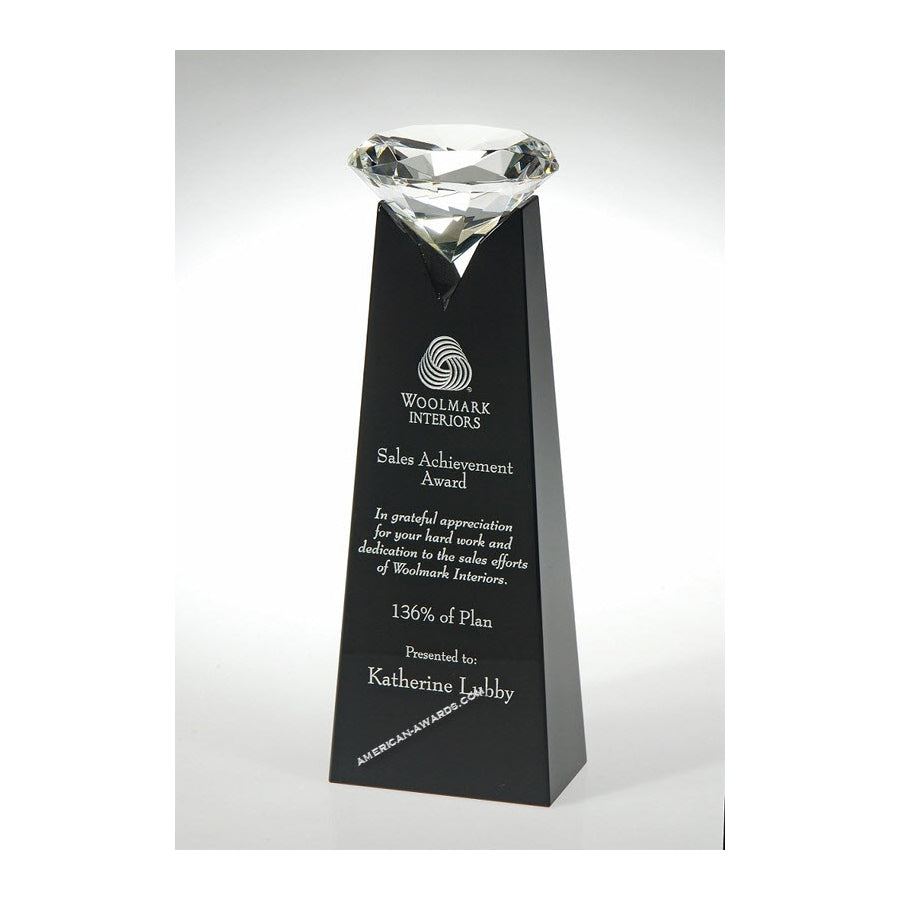 OCRD10 Crystal Rising Diamond Award - American Trophy & Award Company - Los Angeles, CA 90022